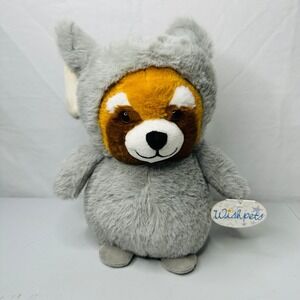 Wishpets Red Panda Plush Toy Jing Item 55025 2022 Hooded Animal Stuffed Animal